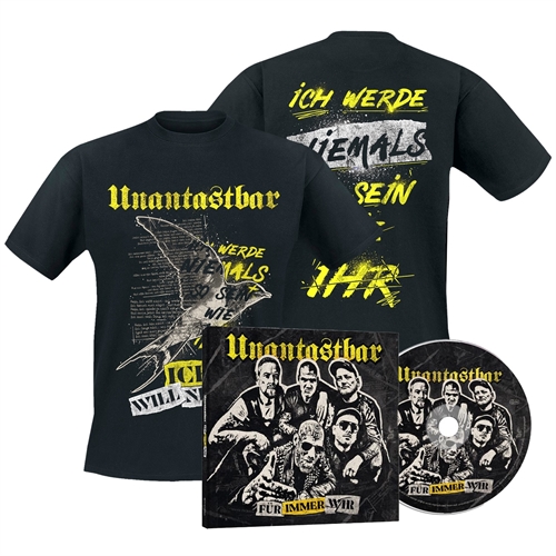 Unantastbar - Fr immer wir, Digisleeve CD + T-Shirt