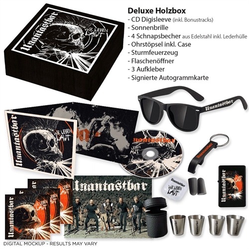 Unantastbar - Wir leben laut, Wooden Deluxe Box